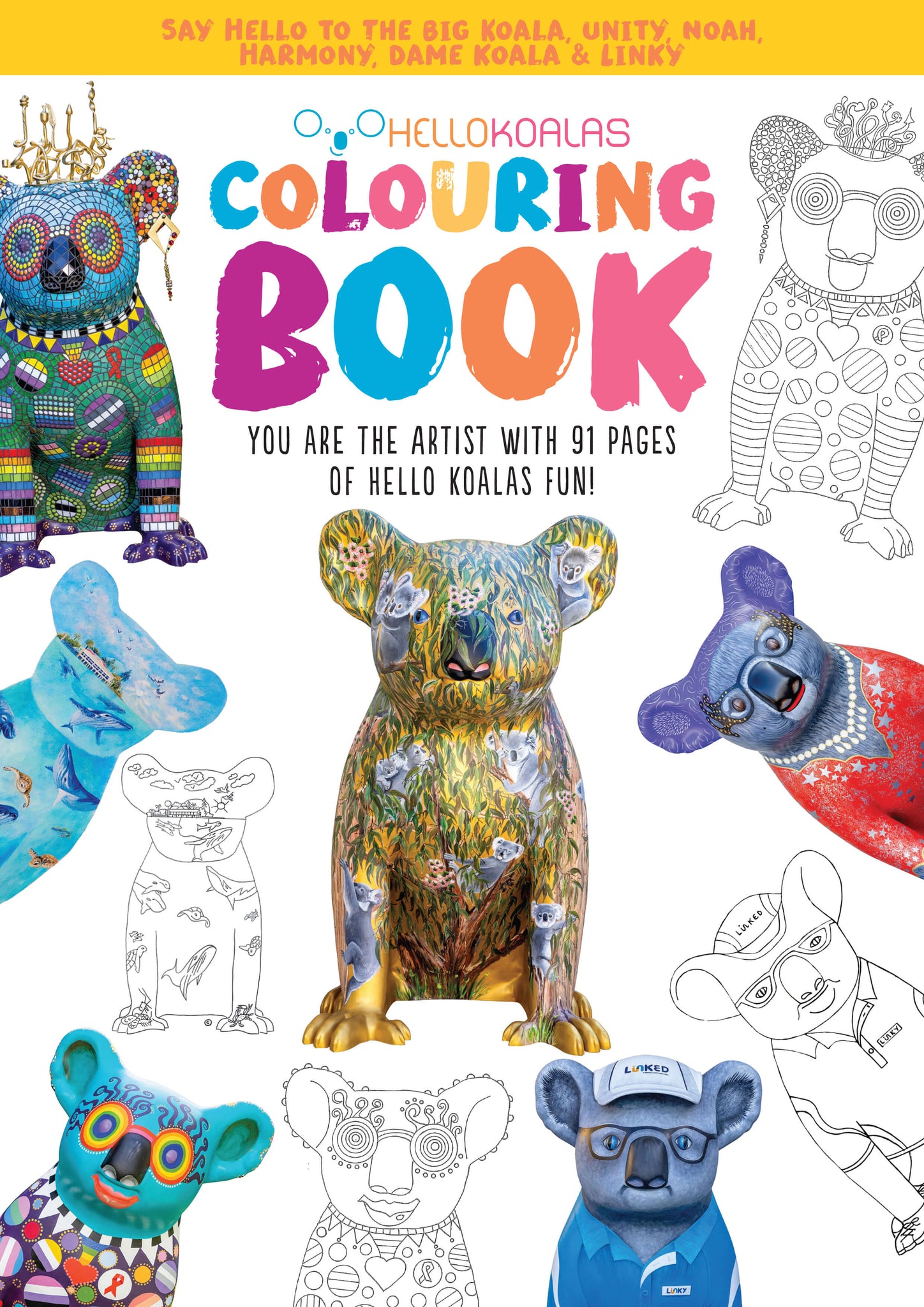 Colouring Book – Hello Koalas Gift Shop