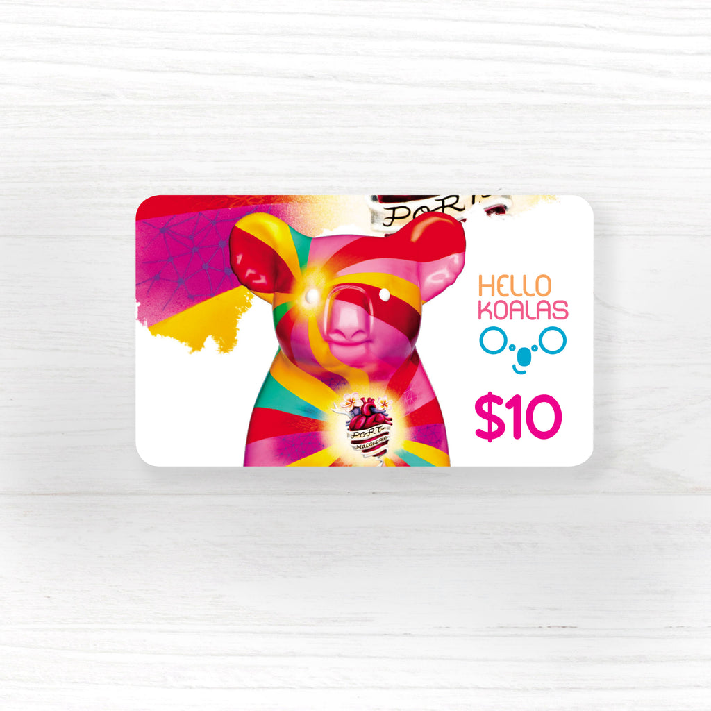Gift Cards – Hello Koalas Gallery + Gift Shop